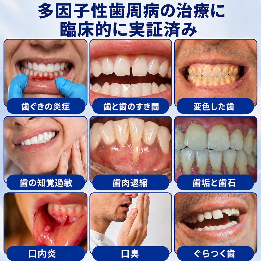 🇯🇵🎈GarageLine® GumRevive 歯茎のケアとより健康的な笑顔のための先進ジェル