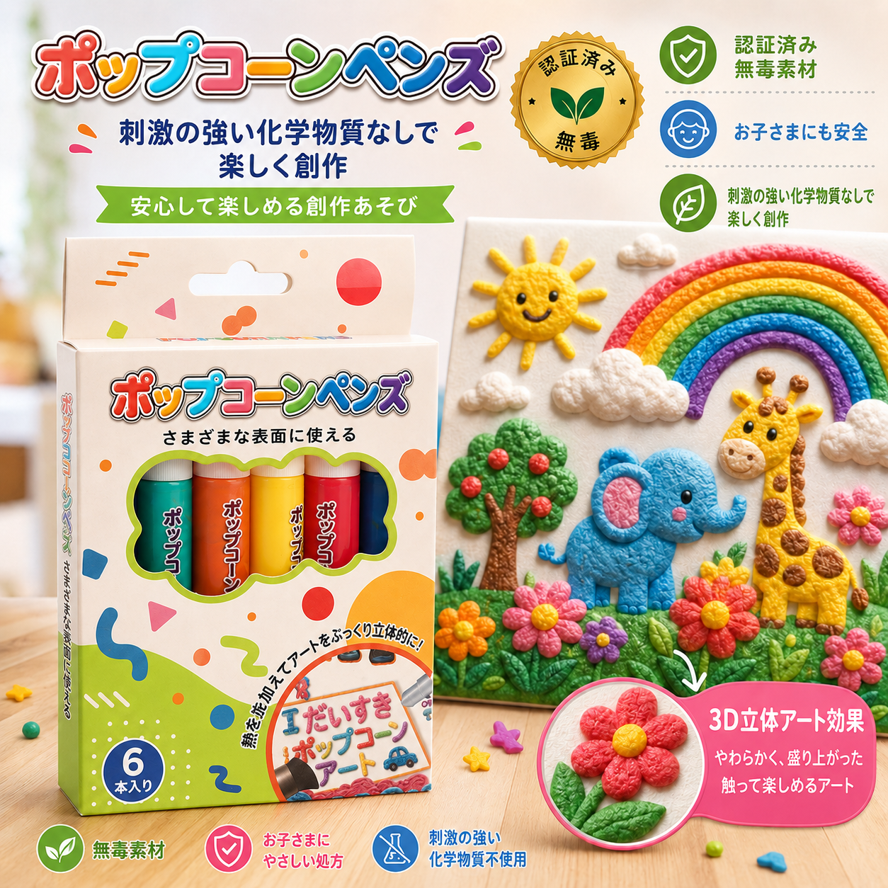 🎨今すぐ注文して50%オフ丨IEY® 3Dレリーフアートペン – 平面の絵を手に取れる3Dアートに変身🪄