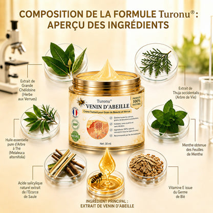 Turonu®🎇 蜂毒配合の先進ケアクリーム｜イボ・肌の気になる部分へ 👨‍⚕️ 皮膚科学に着想を得た処方 | ご自宅でできる集中ケア