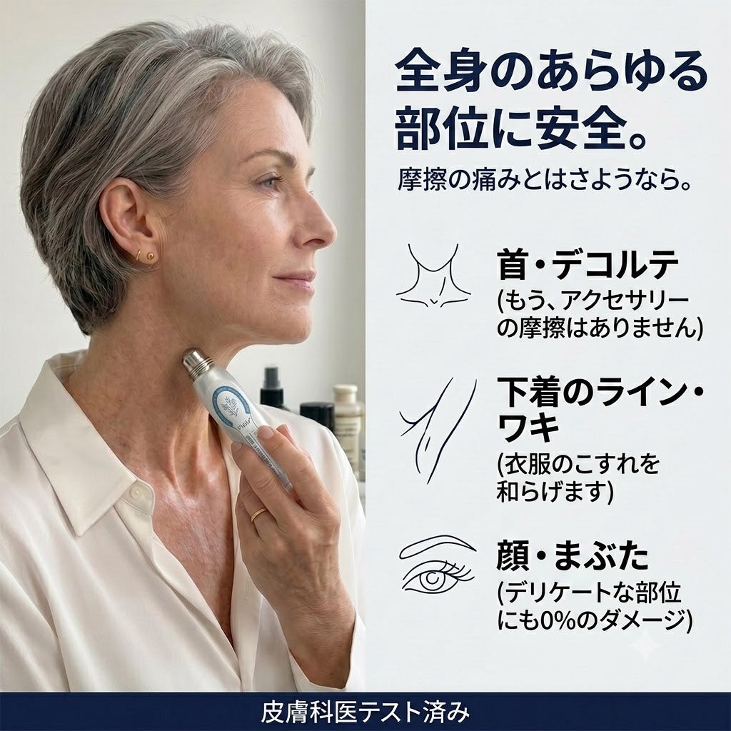 国内品質基準の製造施設 7日間でスキンタグ・シミをケア 痛みが少なく、跡が残りにくい先進ロールオンペン