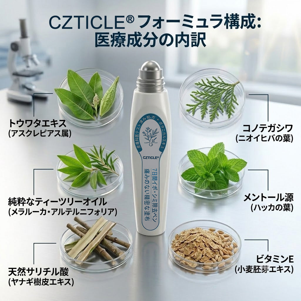 国内品質基準の製造施設 7日間でスキンタグ・シミをケア 痛みが少なく、跡が残りにくい先進ロールオンペン
