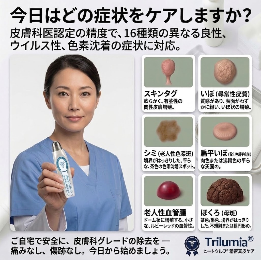 🎏国内品質基準の製造施設 7日間でスキンタグ・シミをケア 痛みが少なく、跡が残りにくい先進ロールオンペン